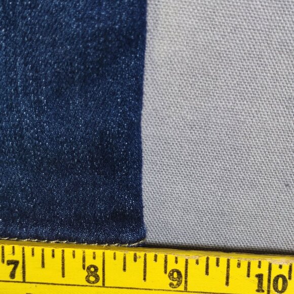 Signature Gold by Levi Strauss jeans women's size 22M ink blue mid-rise straight - Picture 14 of 16